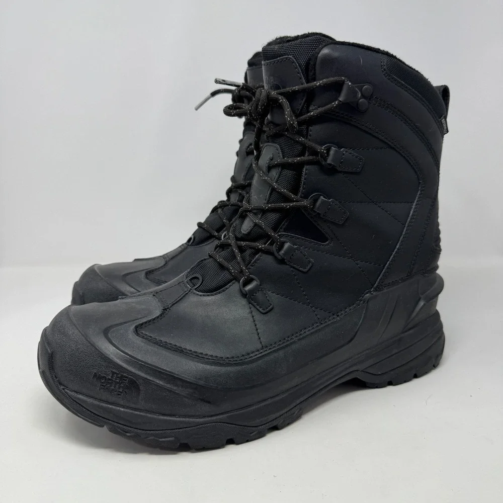The North Face Chilkat Evo Boots Waterproof Winter NF0A2T4V Black Men's Size 14